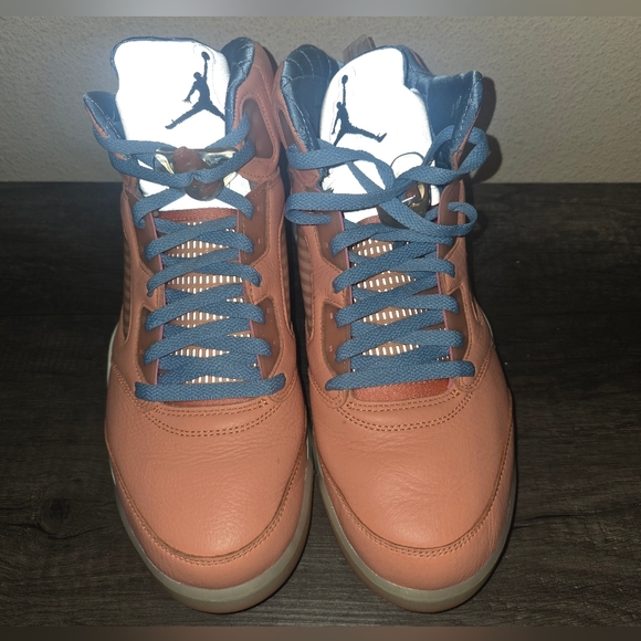 Men's DJ Khaled x Air Jordan 5 Retro 'We The Best - Crimson Bliss' - Picture 4 of 6